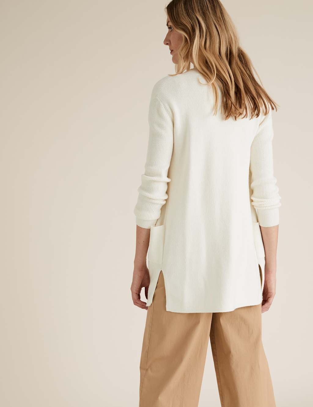 Soft Touch Knitted Longline Cardigan 4 of 5