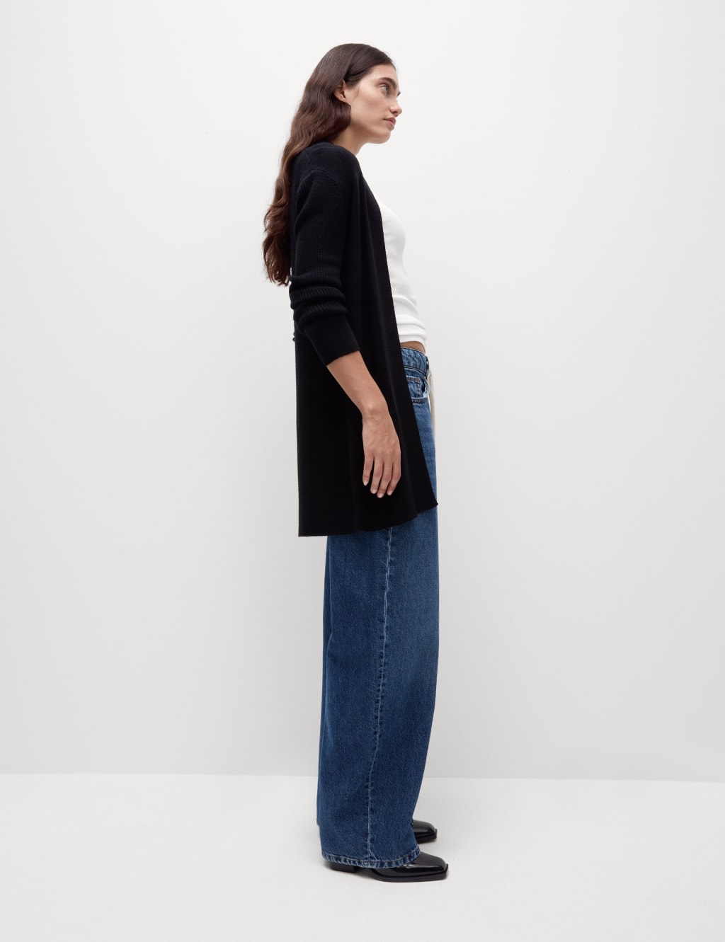 M&s longline cardigan best sale