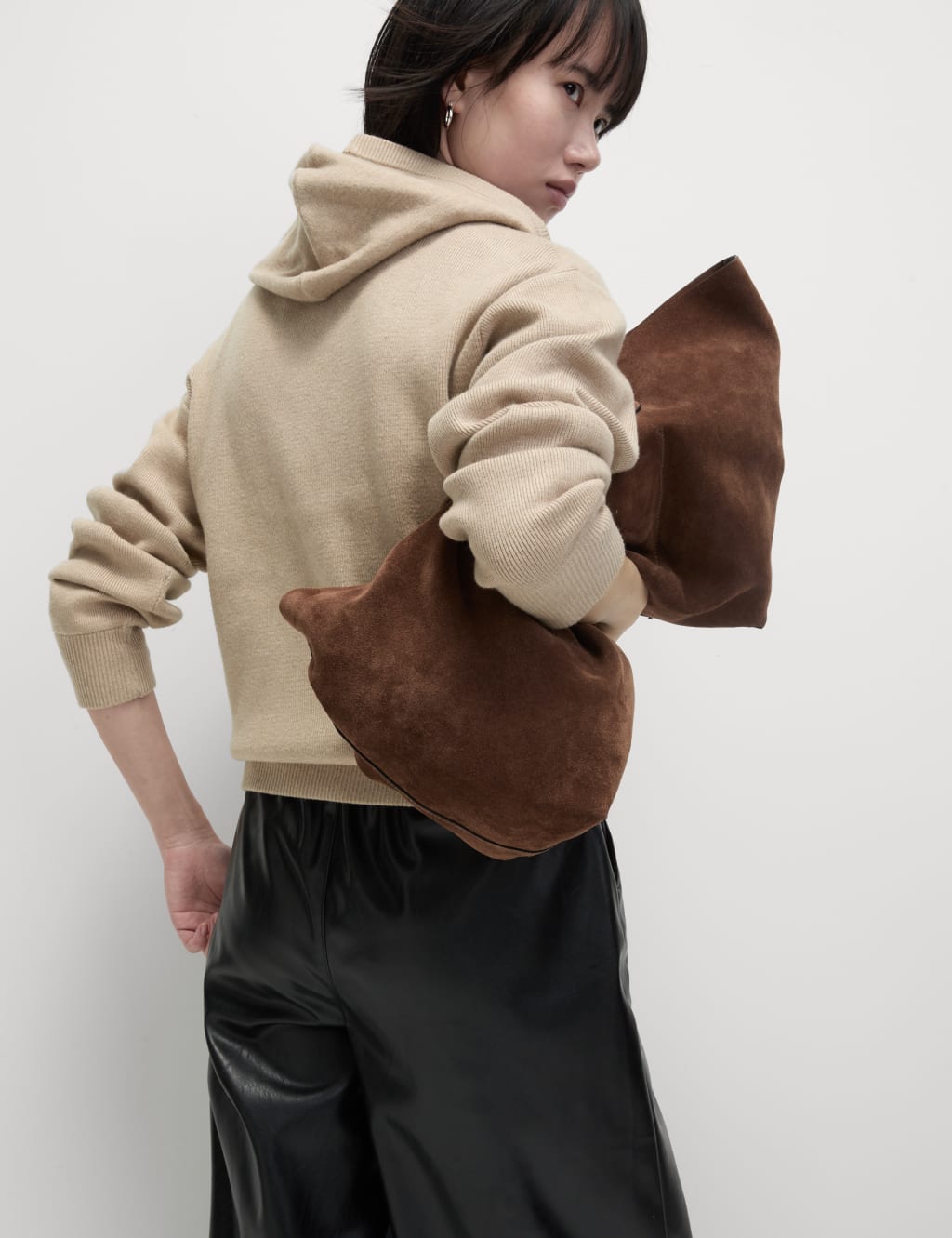 Soft Touch Two Tone Slim Fit Hoodie 3 of 8