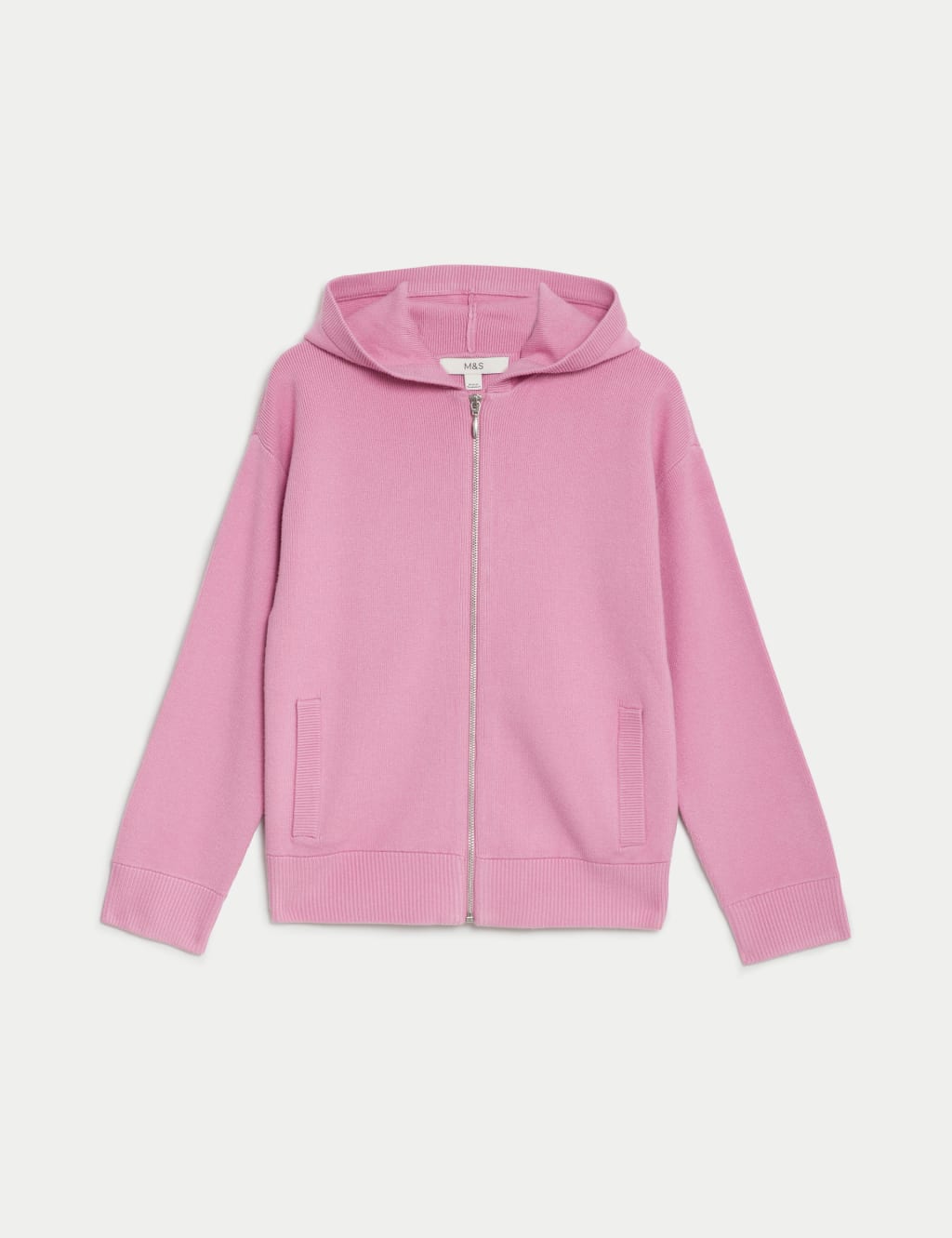 Soft Touch Knitted Zip Up Hoodie 2 of 6