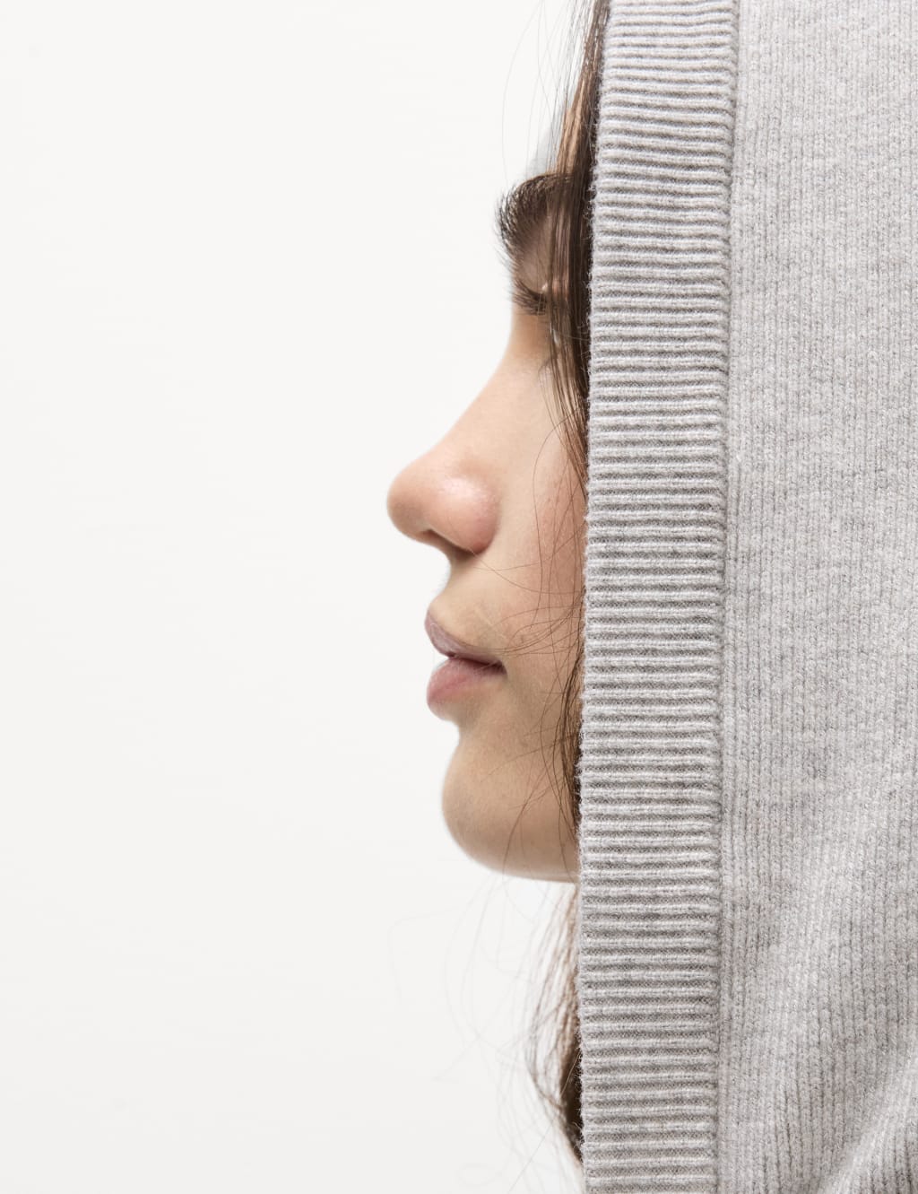 Soft Touch Knitted Zip Up Hoodie 6 of 8
