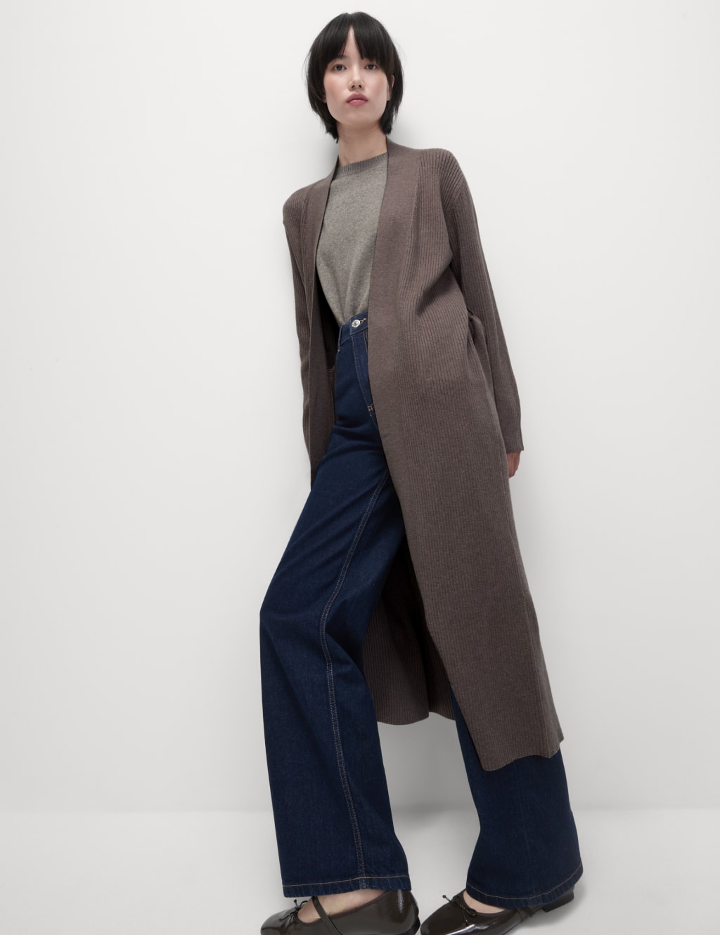 M&s cardigan coat top