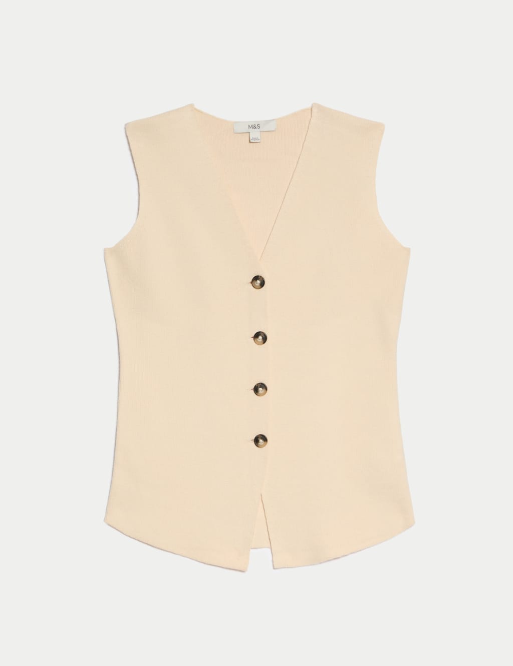 Soft Touch V-Neck Knitted Waistcoat 2 of 7