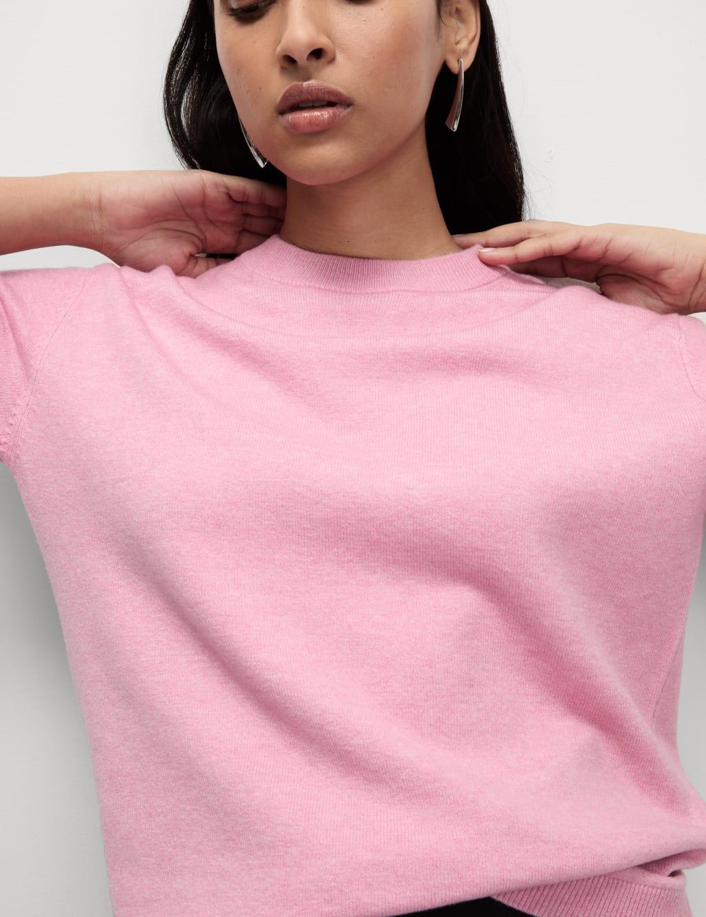 Air-Yarn Crew Neck Knitted Top 4 of 6