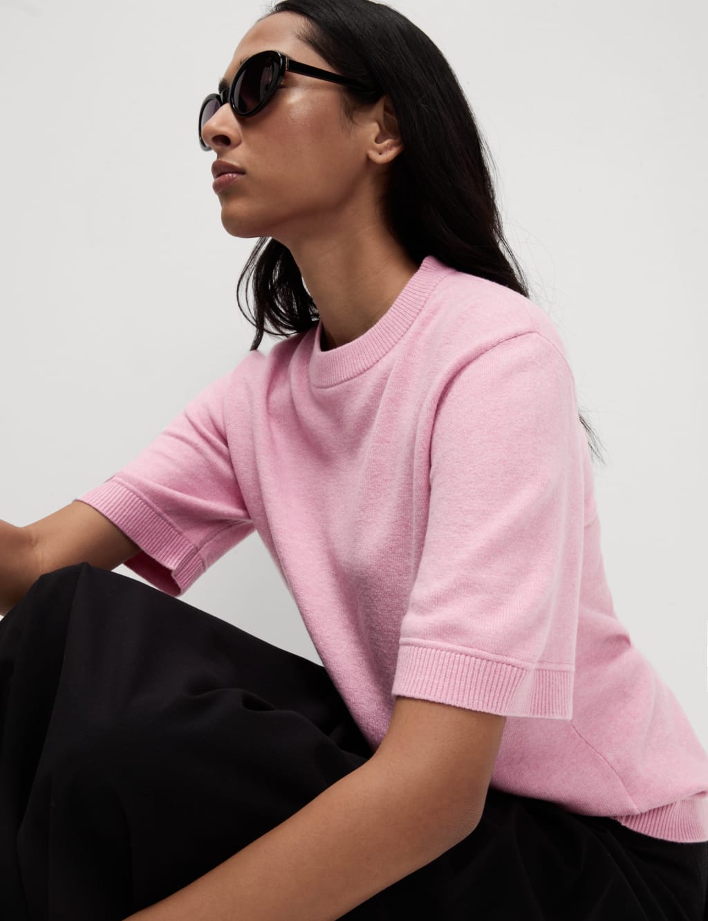 Air-Yarn Crew Neck Knitted Top 5 of 6