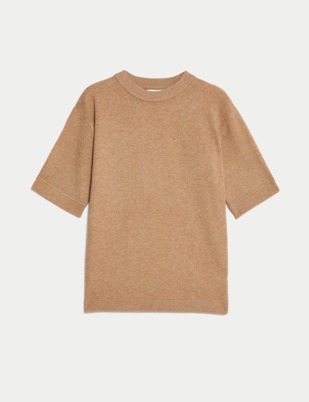 Air-Yarn Crew Neck Knitted Top 2 of 6