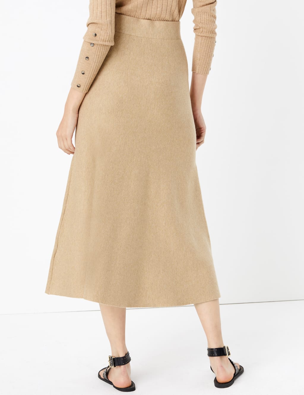 Knitted Midi Skirt 4 of 5