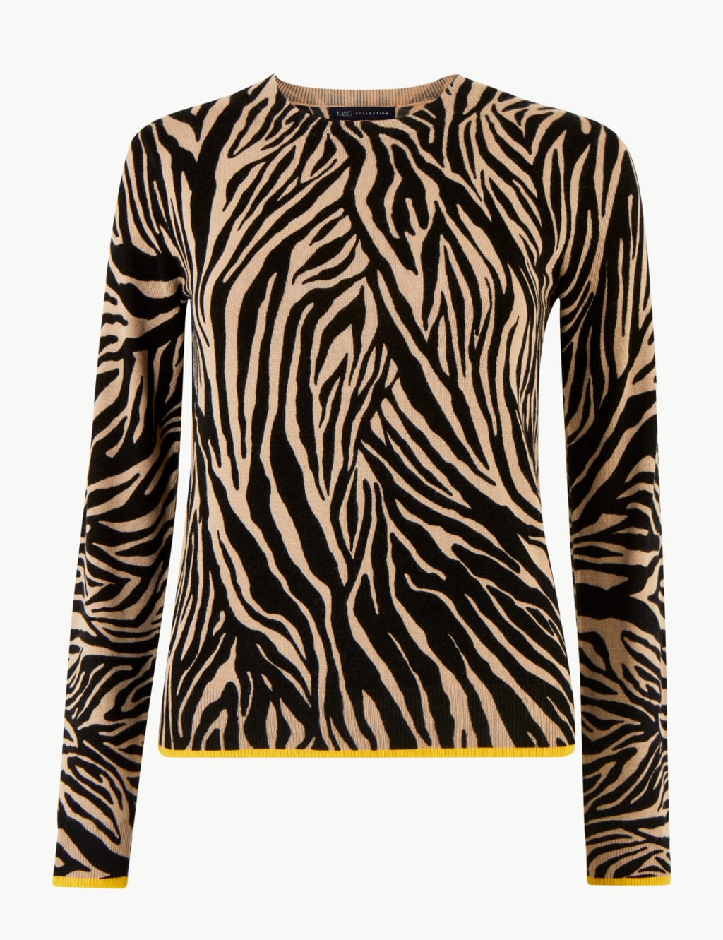 M&s animal print jumper shop