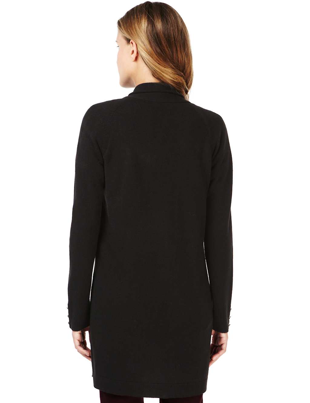 Cashmilon™ Open Front 2 Pockets Cardigan 6 of 9