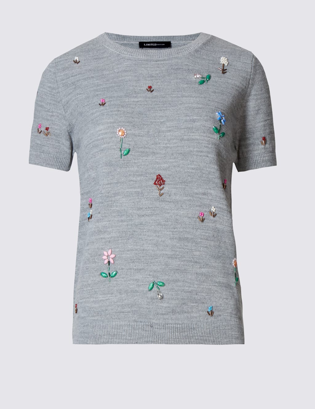 Embroidered Short Sleeve Jumper 2 of 4