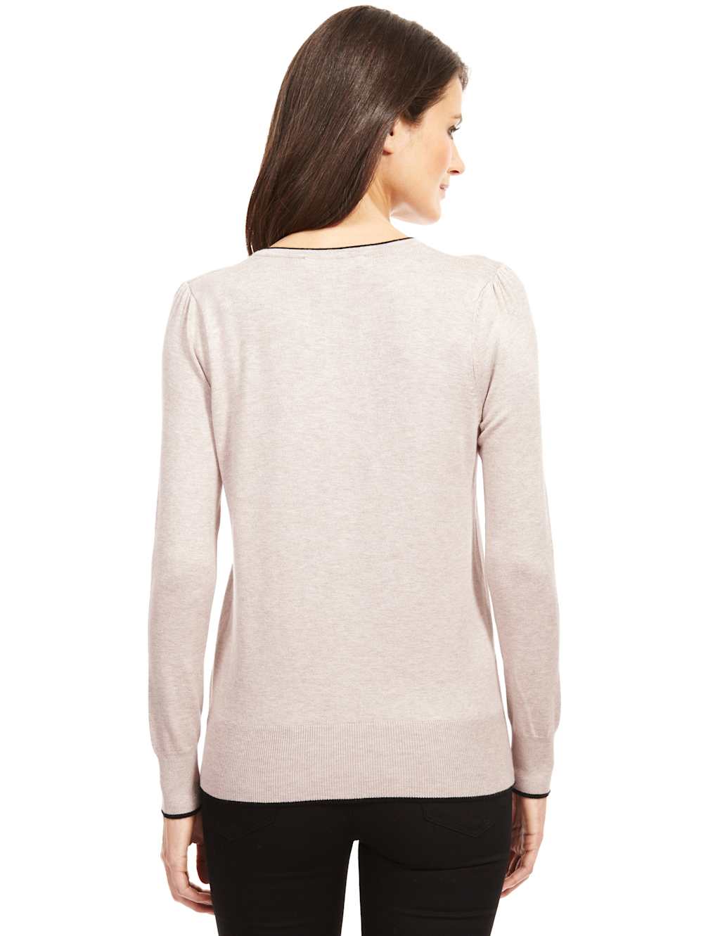 Bugle Bead Embellished Shoulder Jumper with Angora 5 of 6