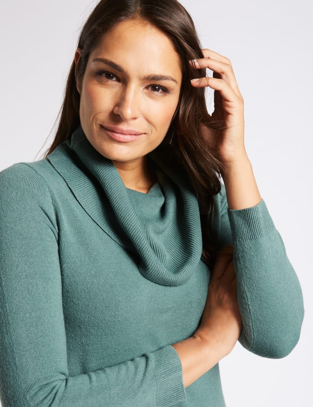 Cowl Neck Jumper M S Collection M S
