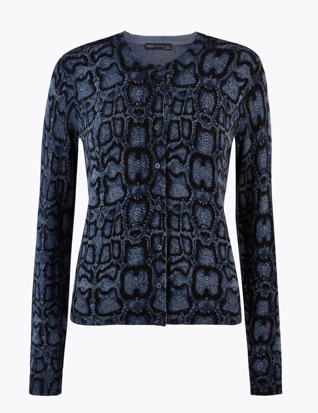 M&s animal print cardigan store