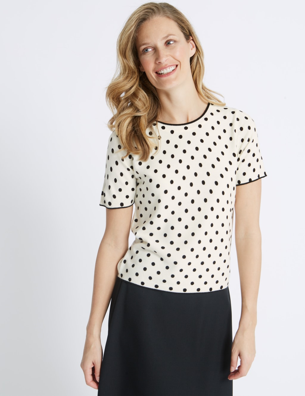 M&s short sleeve jumpers top