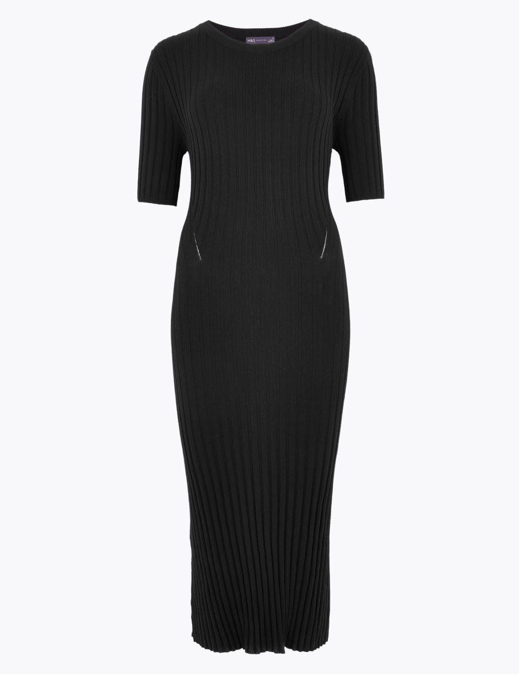 M and s fit and flare dress top