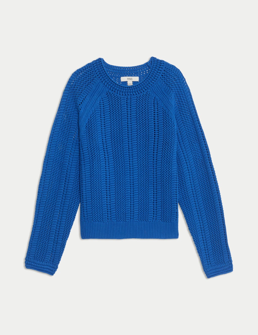 Cotton Rich Textured Relaxed Jumper 2 of 6