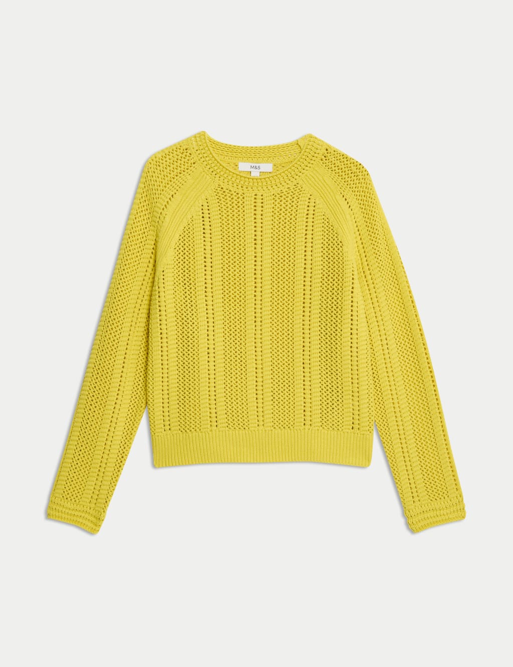 Cotton Rich Textured Relaxed Jumper 2 of 5