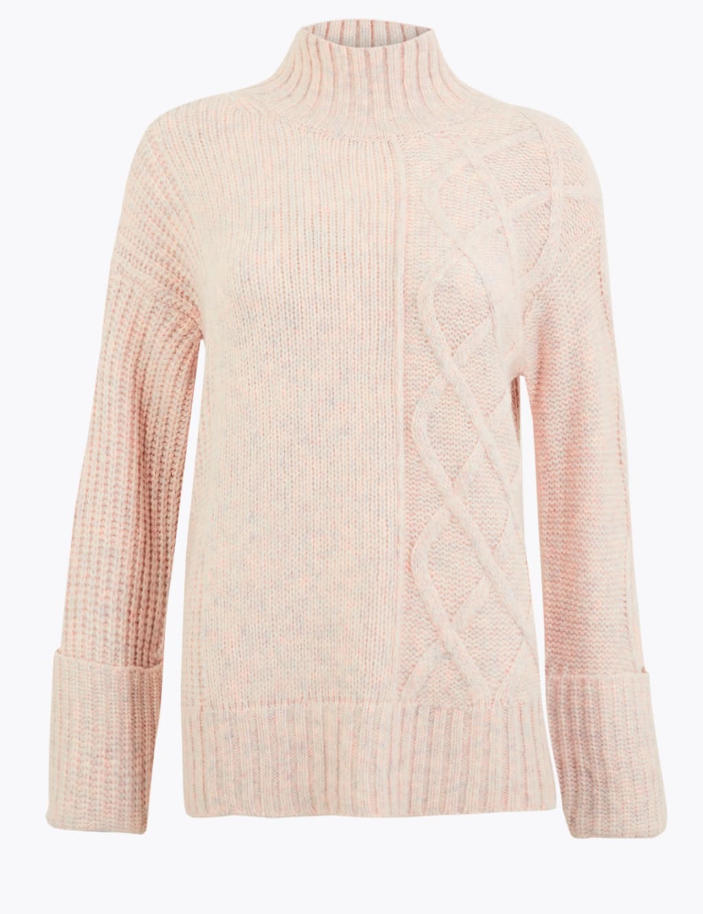 Cable Knit Turtle Neck Jumper 2 of 5