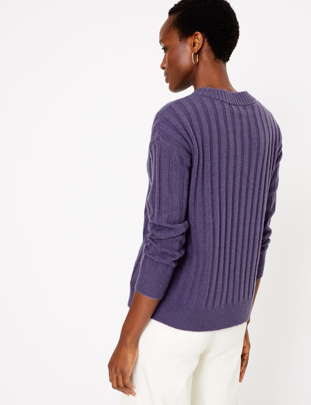 Mixed Stitch Jumper M S Collection M S