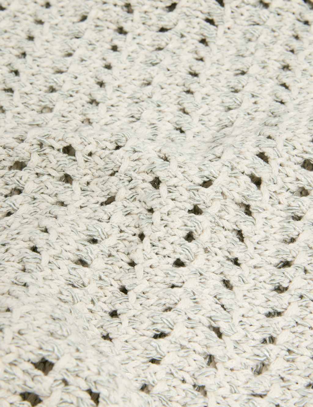 Textured Crew Neck Jumper with Cotton 6 of 6