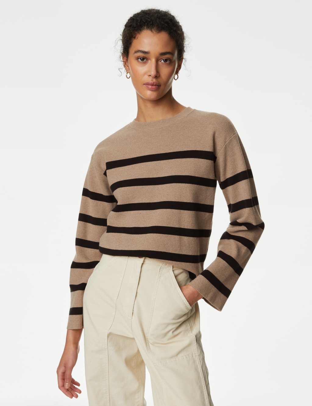 M and s striped jumper 2025