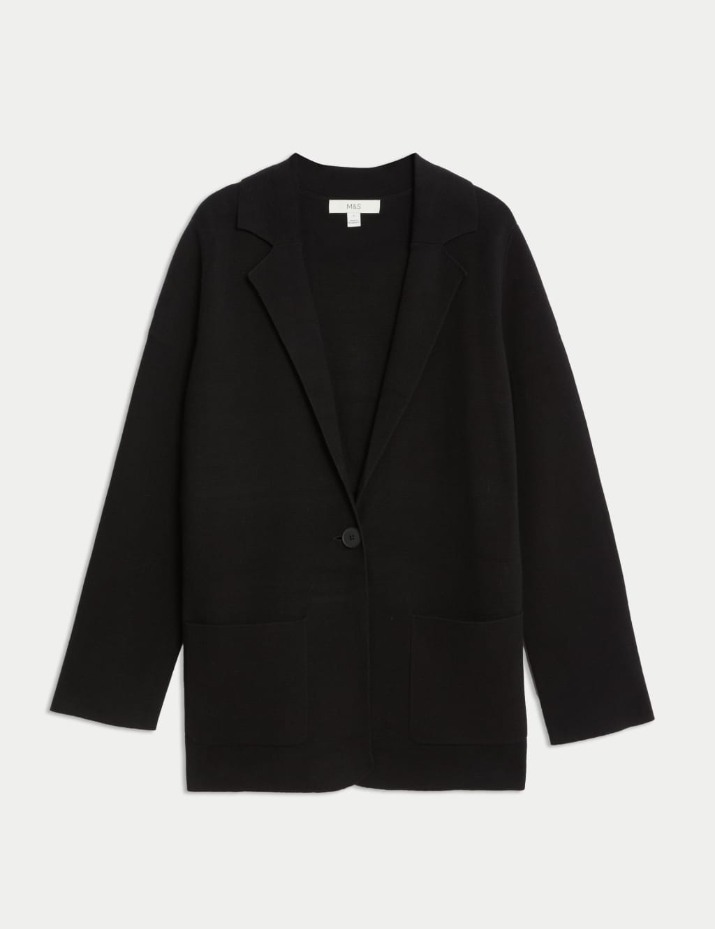 Womens knit blazer top
