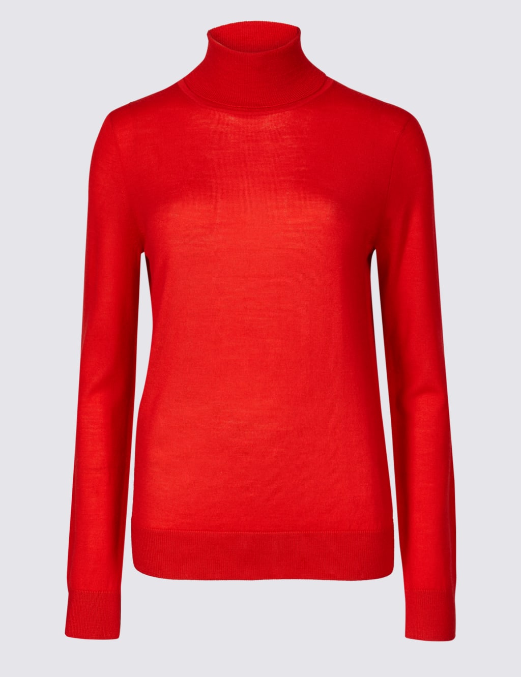 Pure Merino Wool Roll Neck Jumper 2 of 4