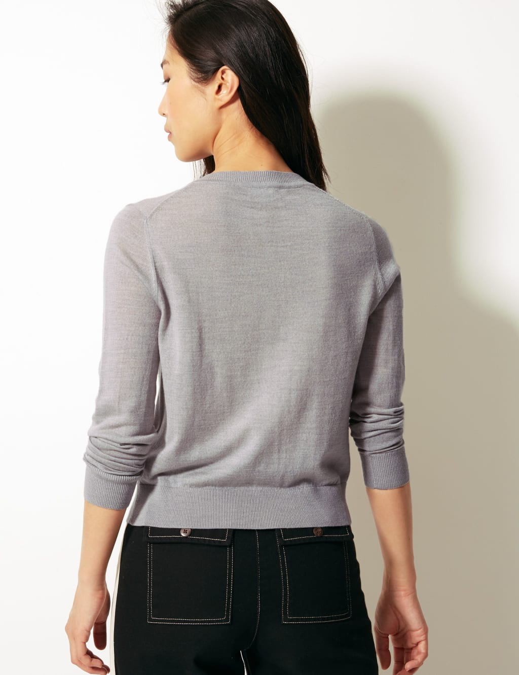 Pure Merino Wool Cardigan 5 of 5