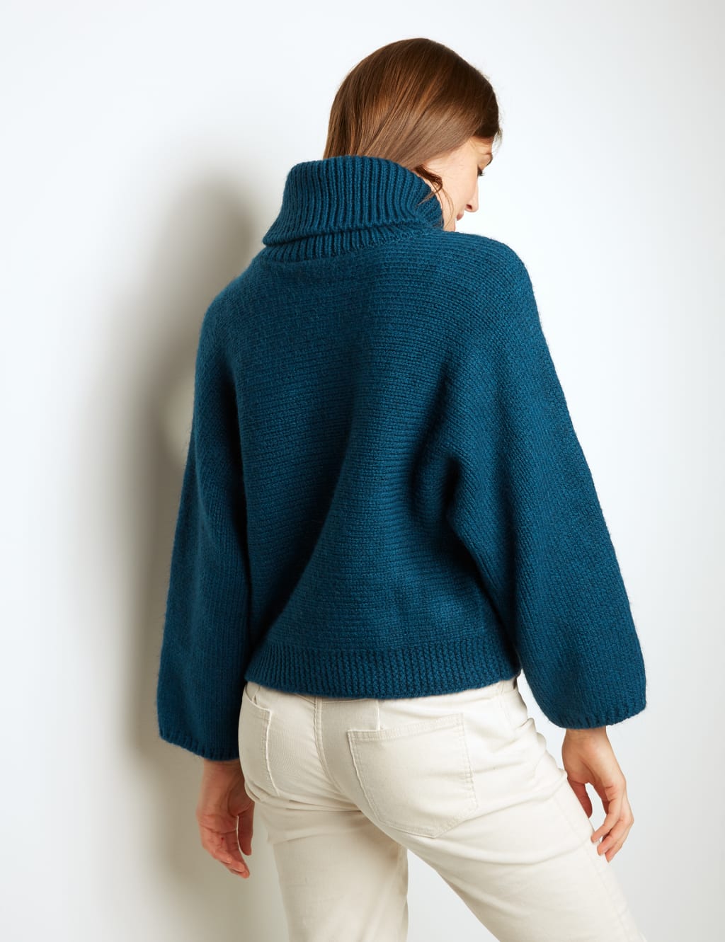 Cable Knit Roll Neck Jumper 4 of 4