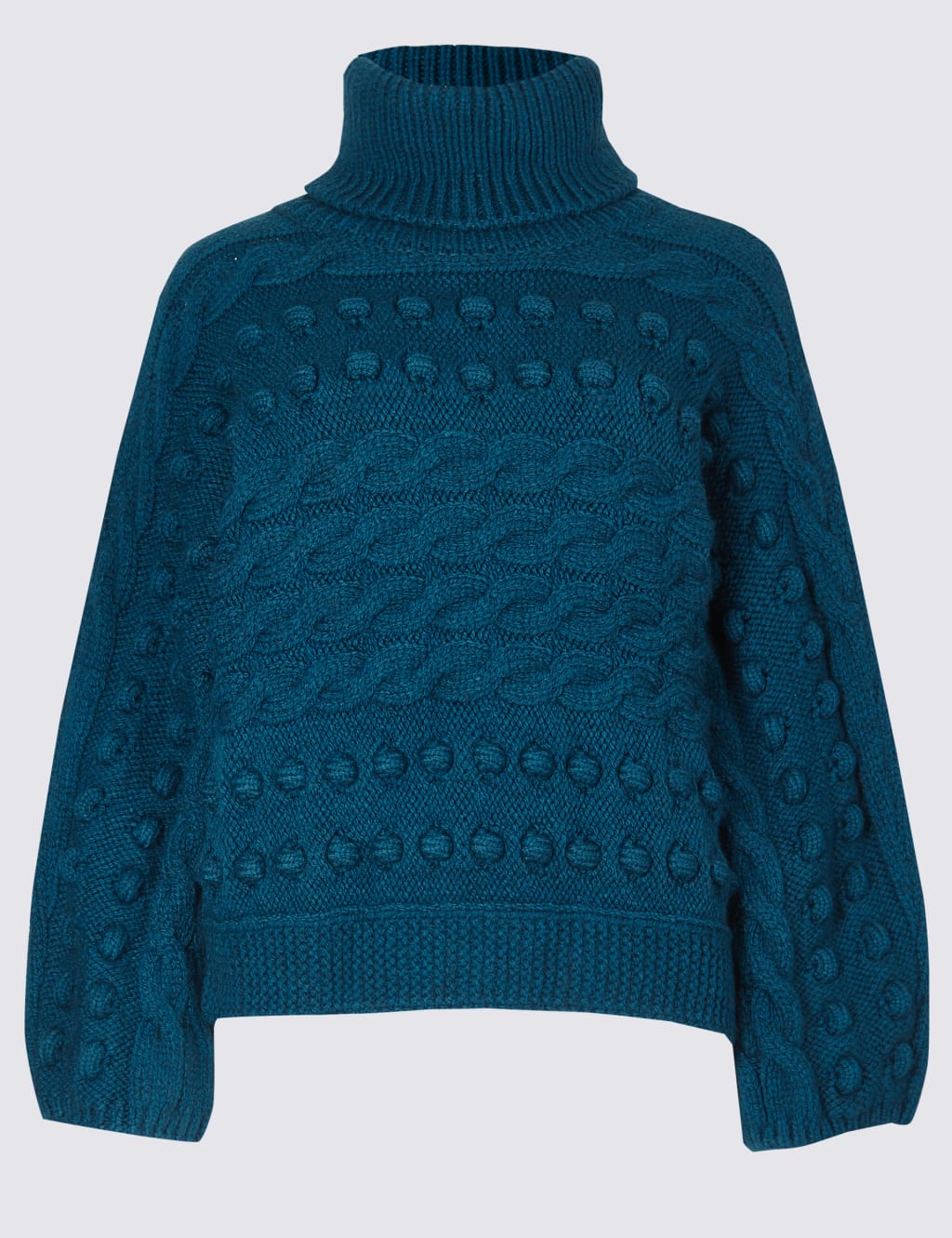 Cable Knit Roll Neck Jumper 2 of 4