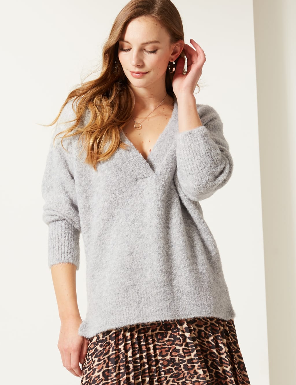 M&s womens v neck jumpers top