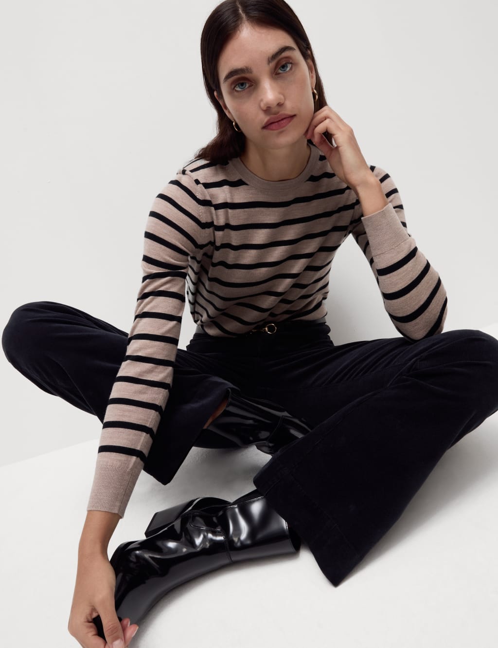 Marks and spencer merino wool ladies jumpers hot sale