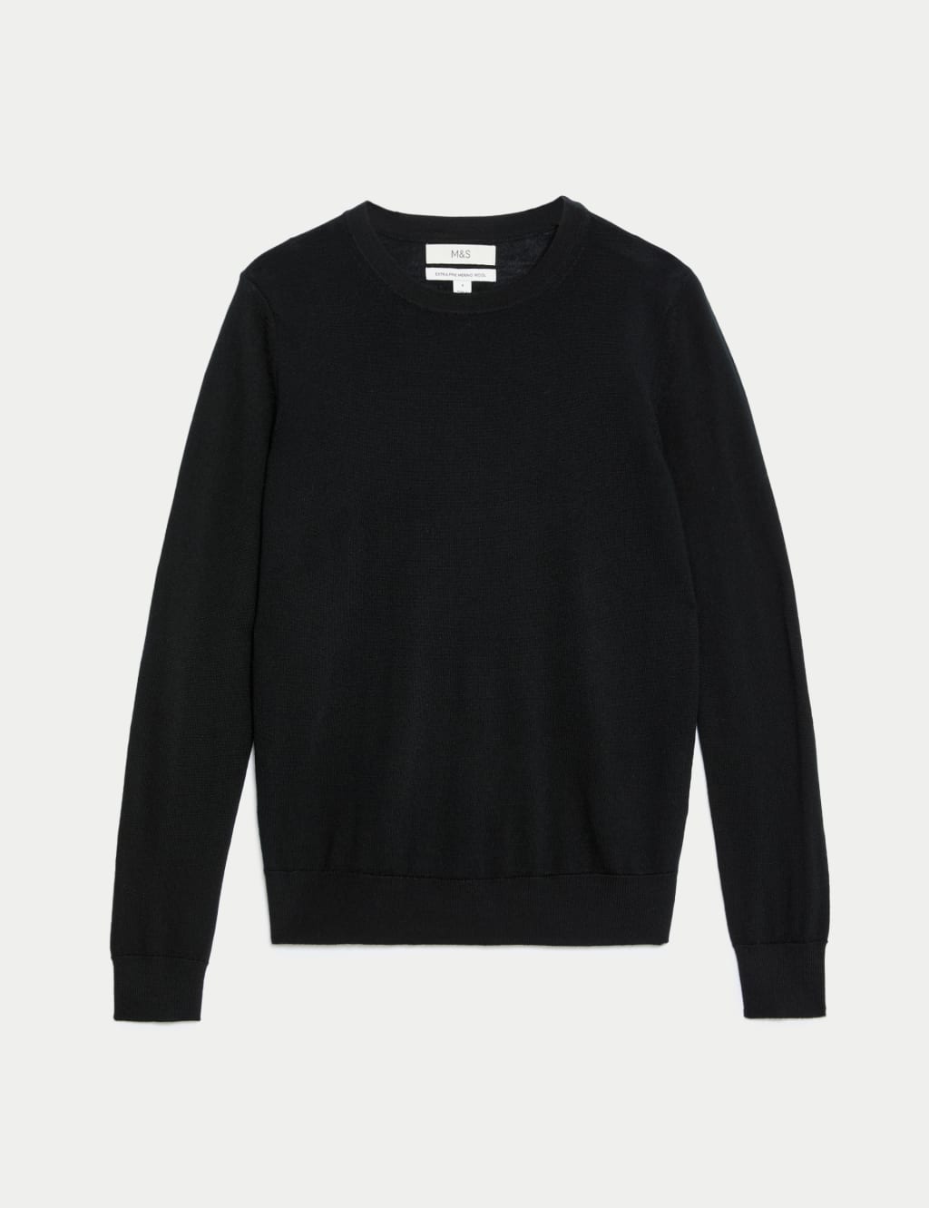 Pure Merino Wool Crew Neck Jumper M S Collection M S