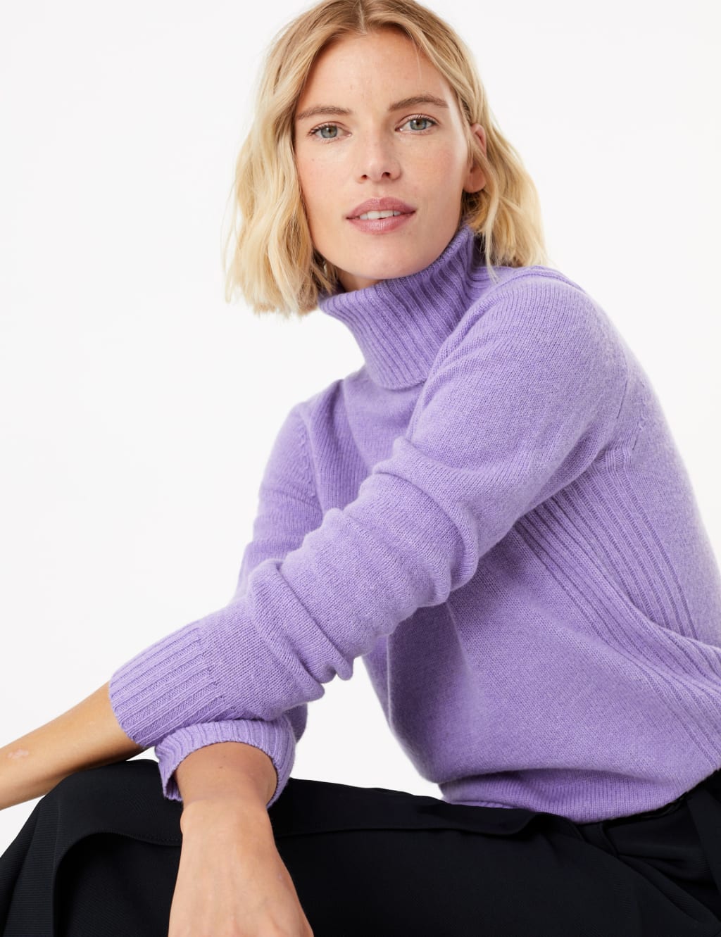 Wool Rich Roll Neck Jumper 3 of 5