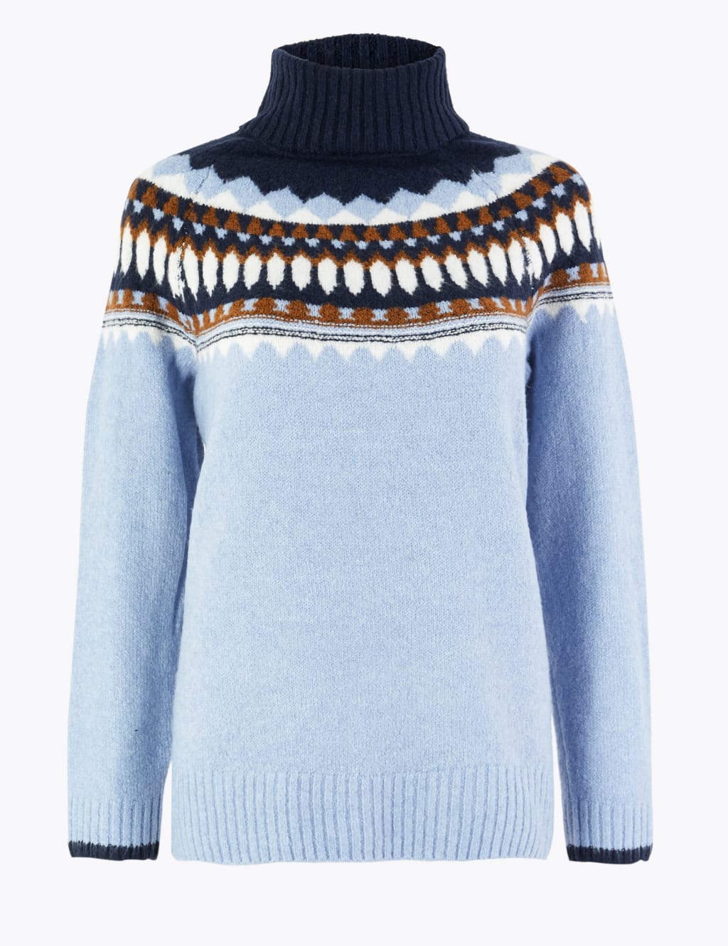 Marks and spencer roll neck on sale