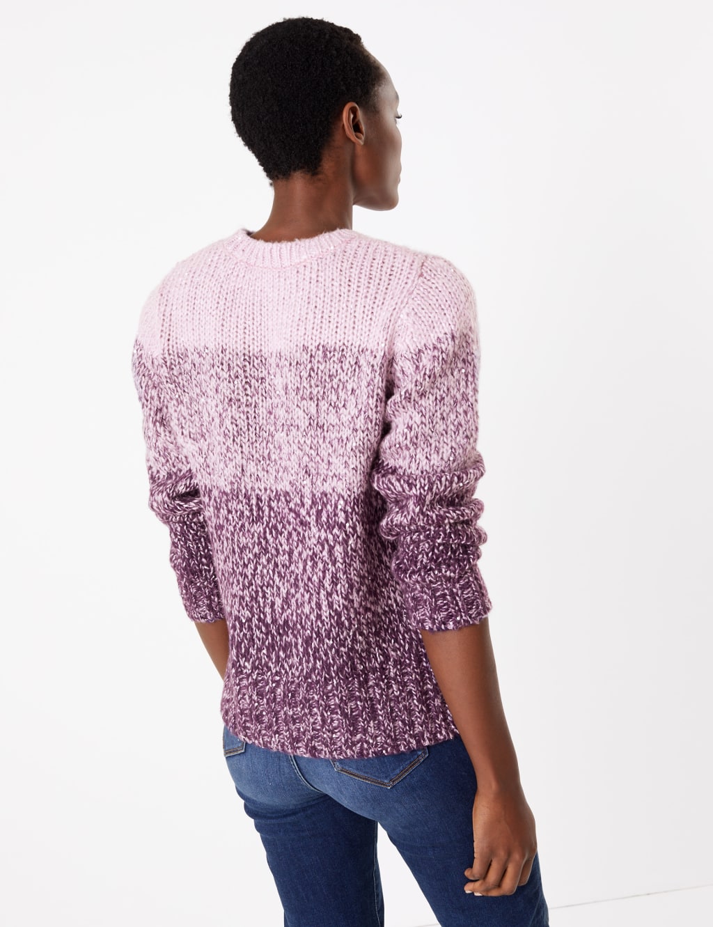 Sequin Colour Block Jumper 4 of 4