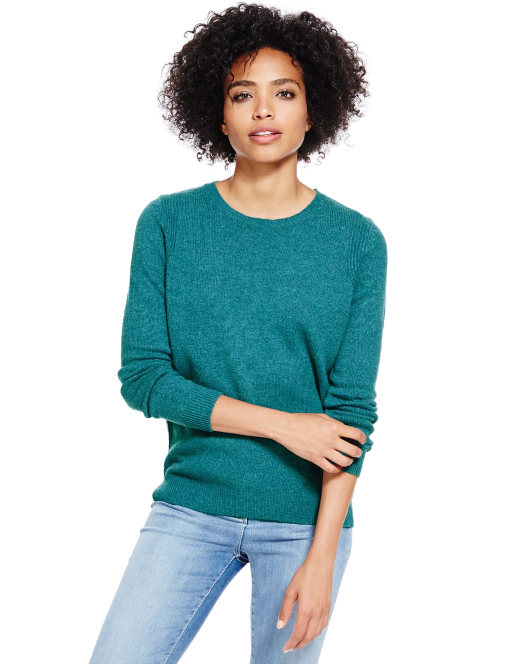 Pure Lambswool Crew Neck Jumper M S Collection M S