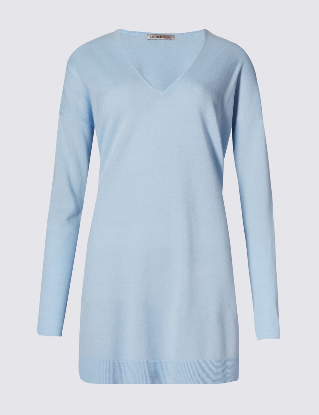 Deep V-Neck Tunic Jumper 2 of 3