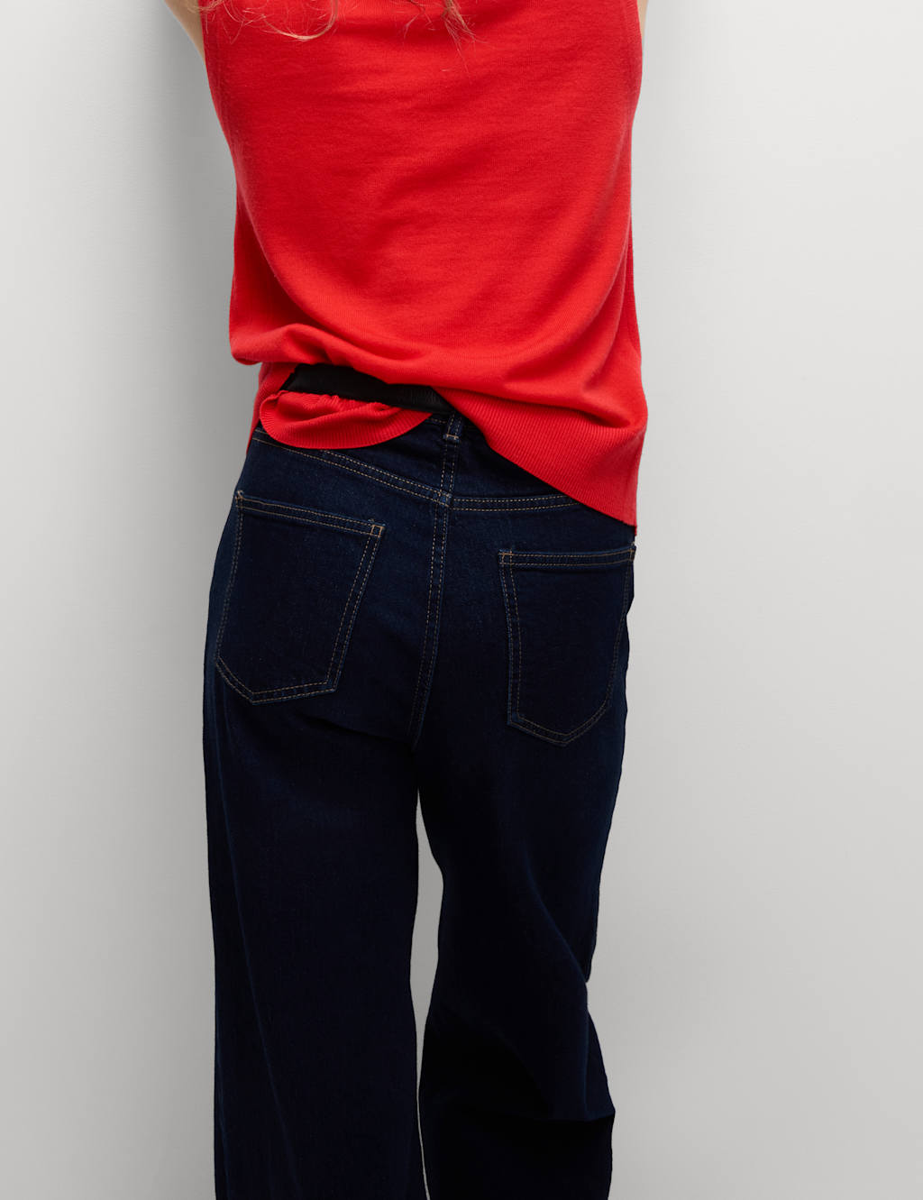 Pure Merino Wool Knitted Waistcoat 4 of 7
