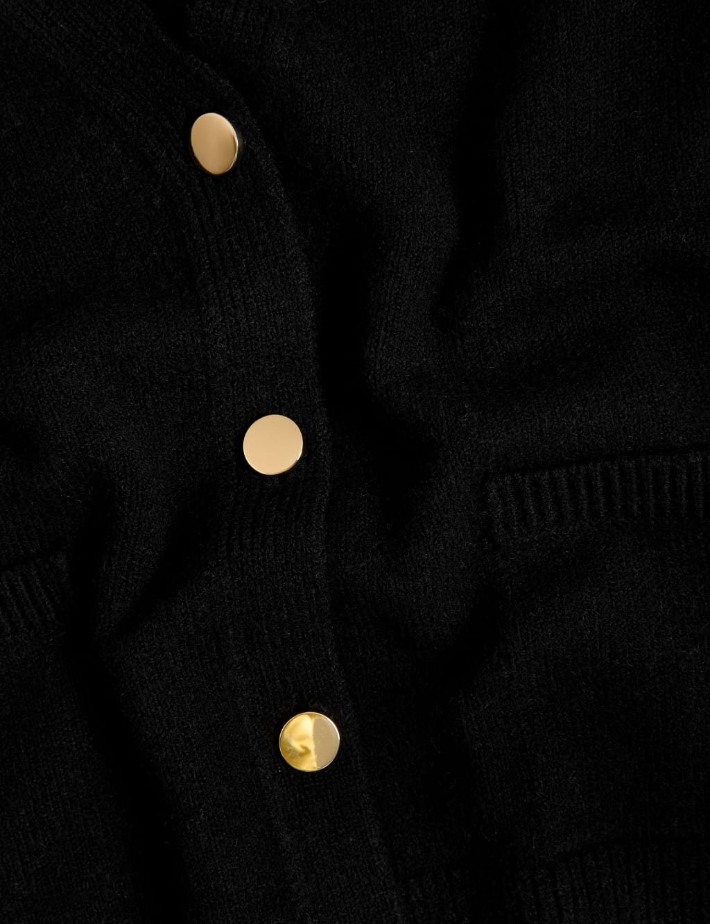 V-Neck Button Front Relaxed Cardigan 8 of 8