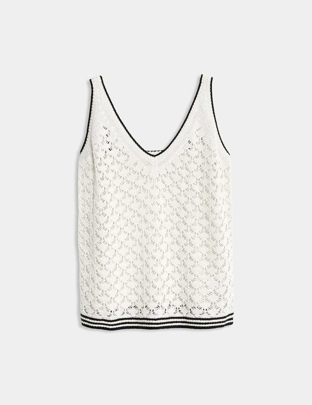 Textured Slim Fit Knitted Vest 2 of 7