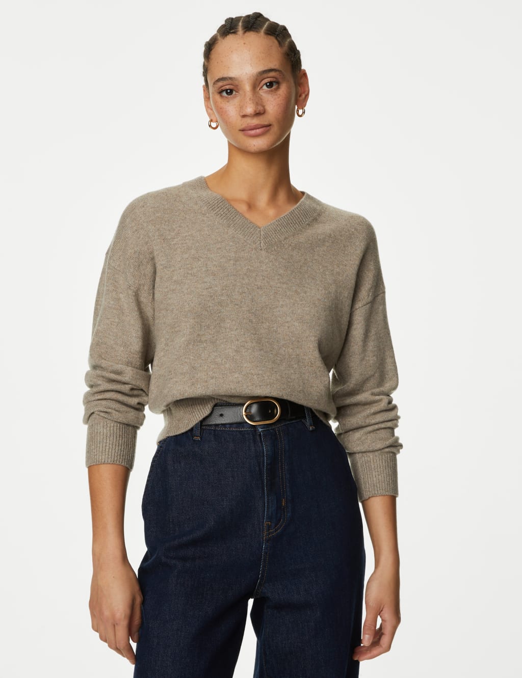 M&s v neck jumpers online
