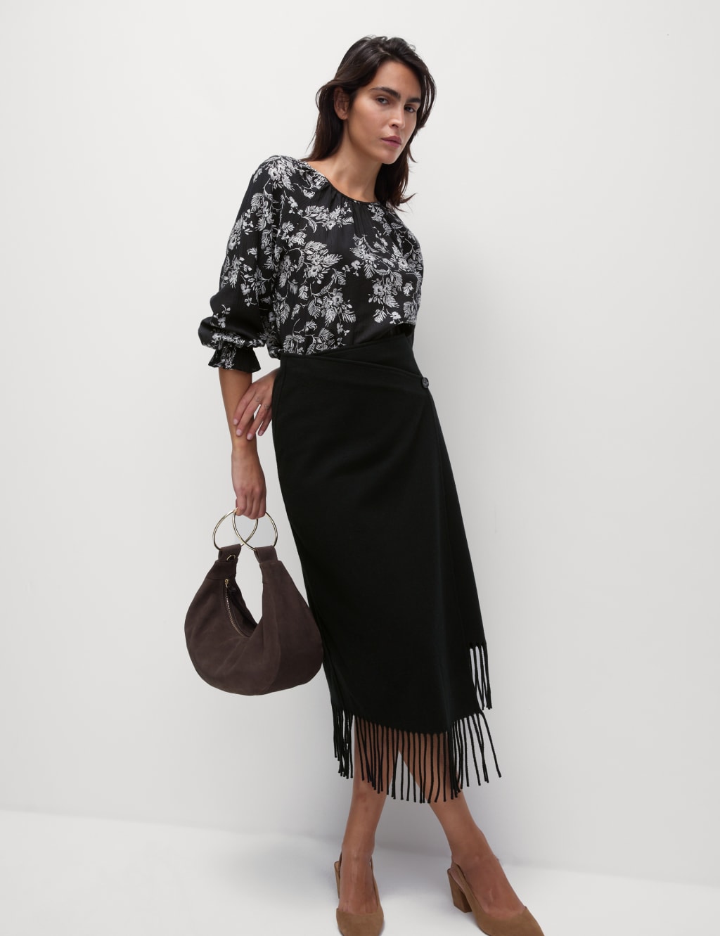 Lyocell Rich Printed Blouse 4 of 5
