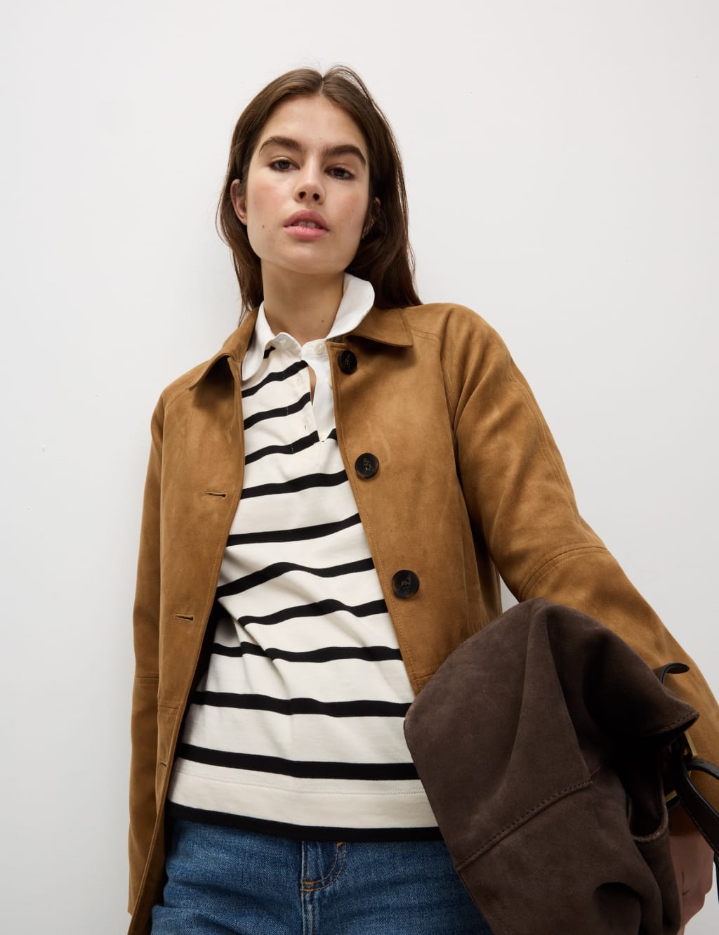Pure Cotton Striped Rugby Top 3 of 4