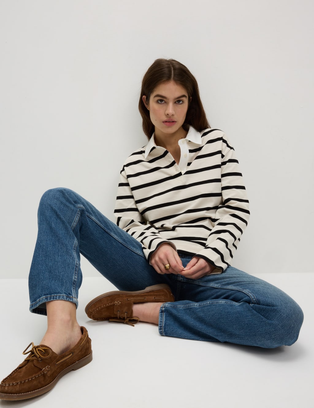 Pure Cotton Striped Rugby Top | M&S Collection | M&S