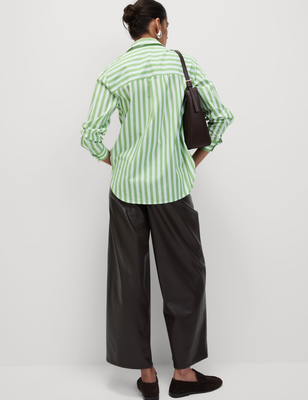 Pure Cotton Striped Collared Shirt 5 of 6