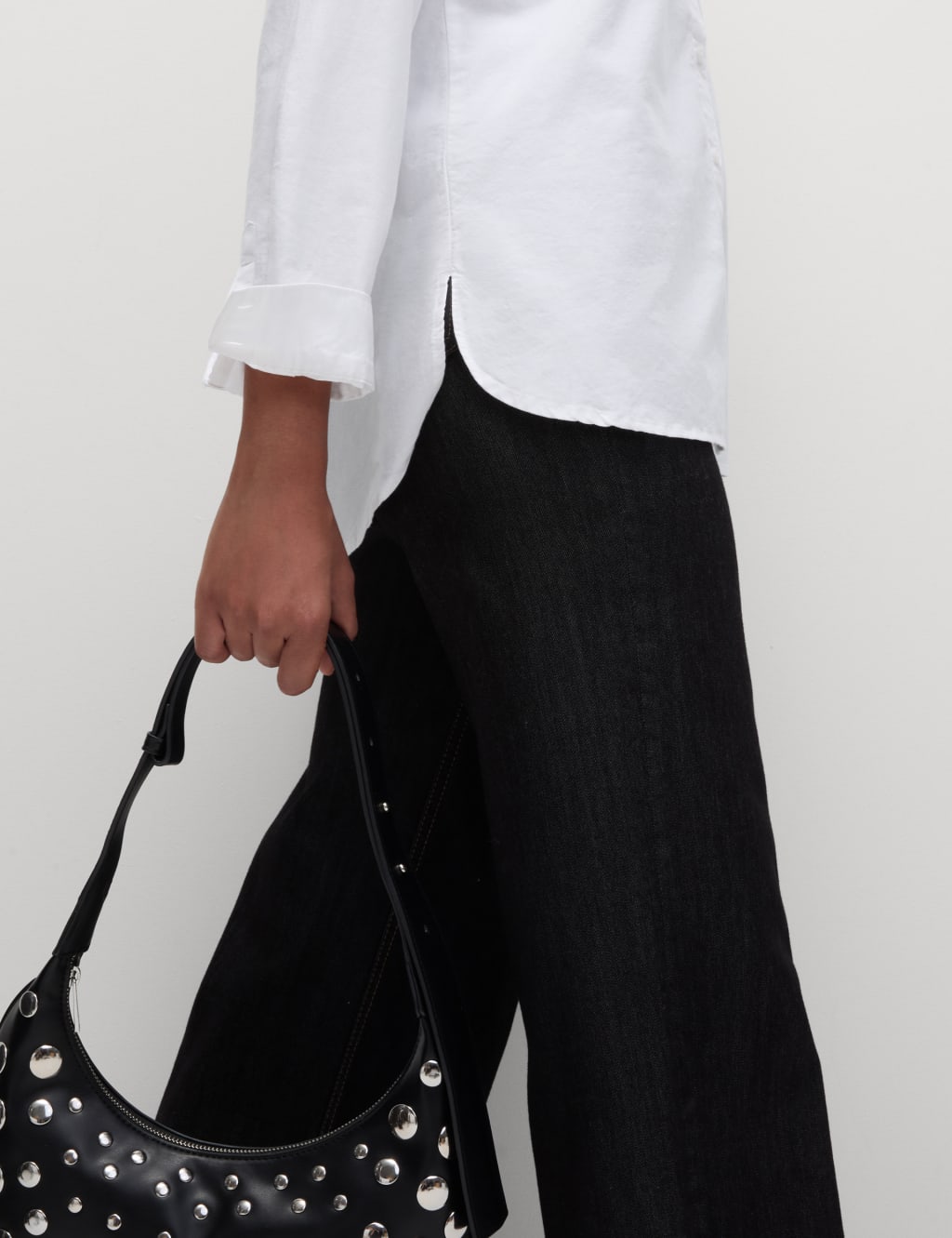 Pure Cotton Collared Oversized Shirt 4 of 6