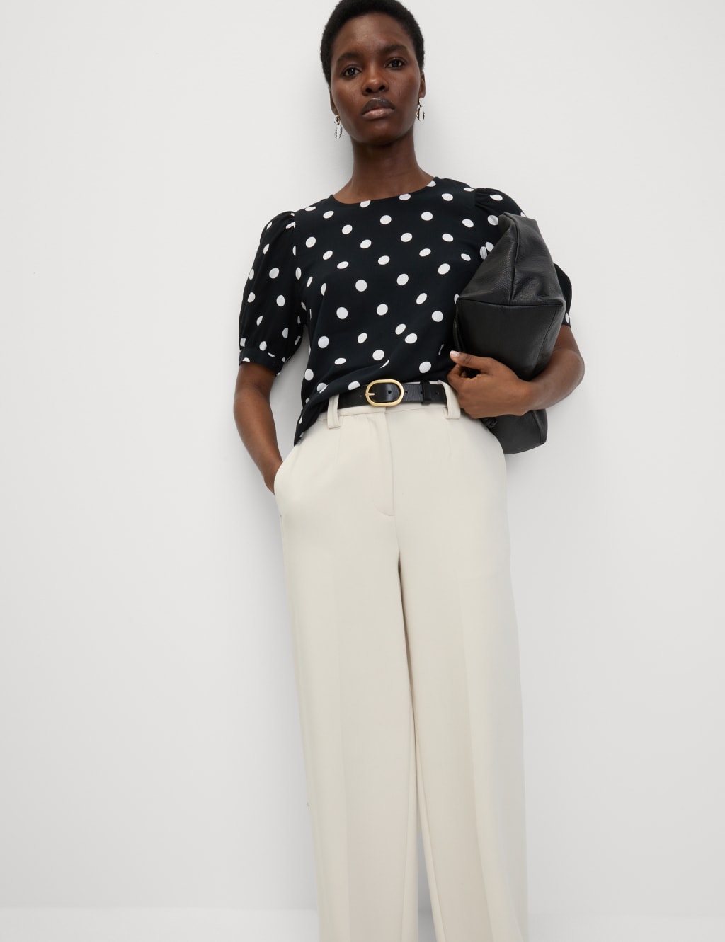 Printed Puff Sleeve Blouse 3 of 5