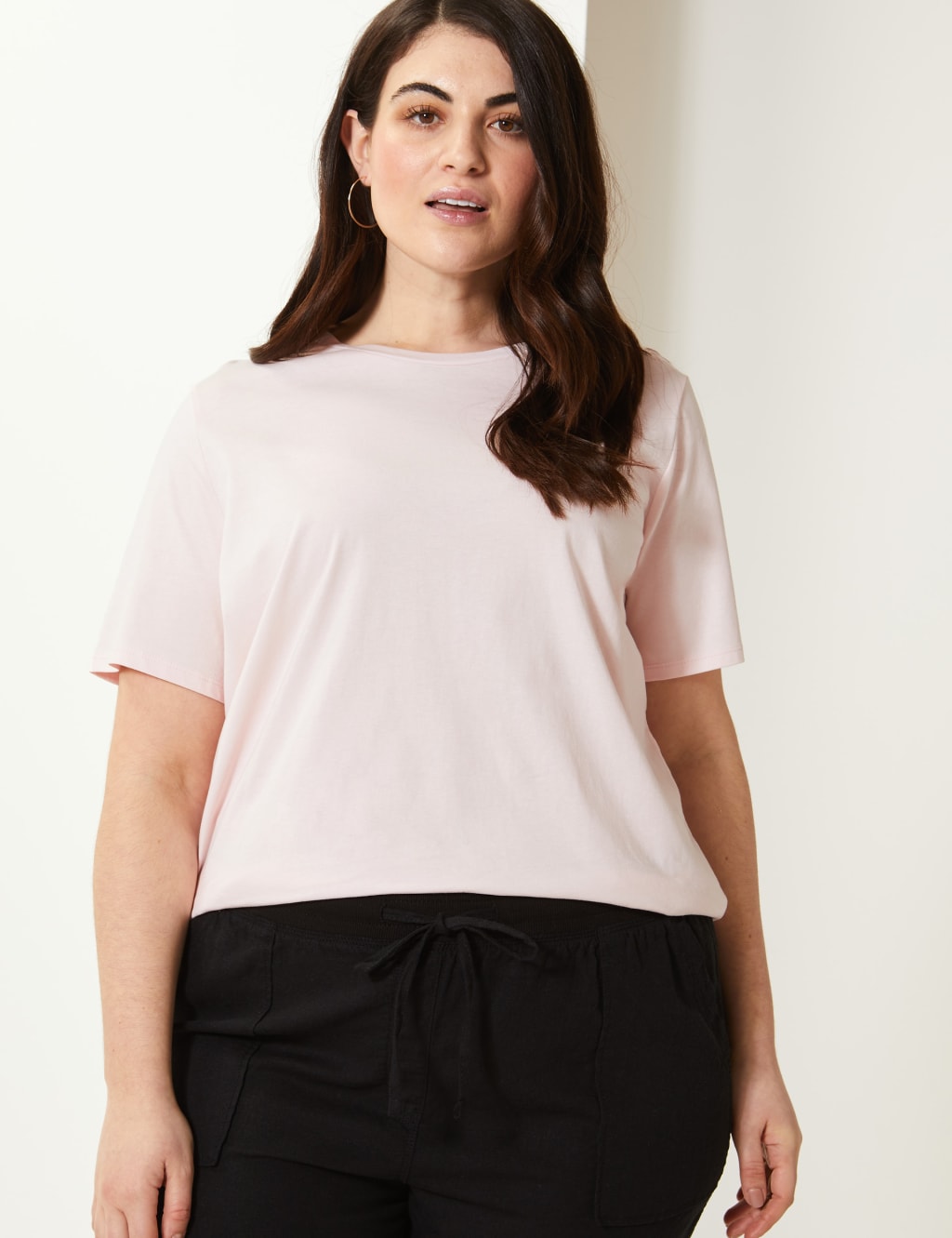 CURVE Pure Cotton Regular Fit T-Shirt 1 of 4