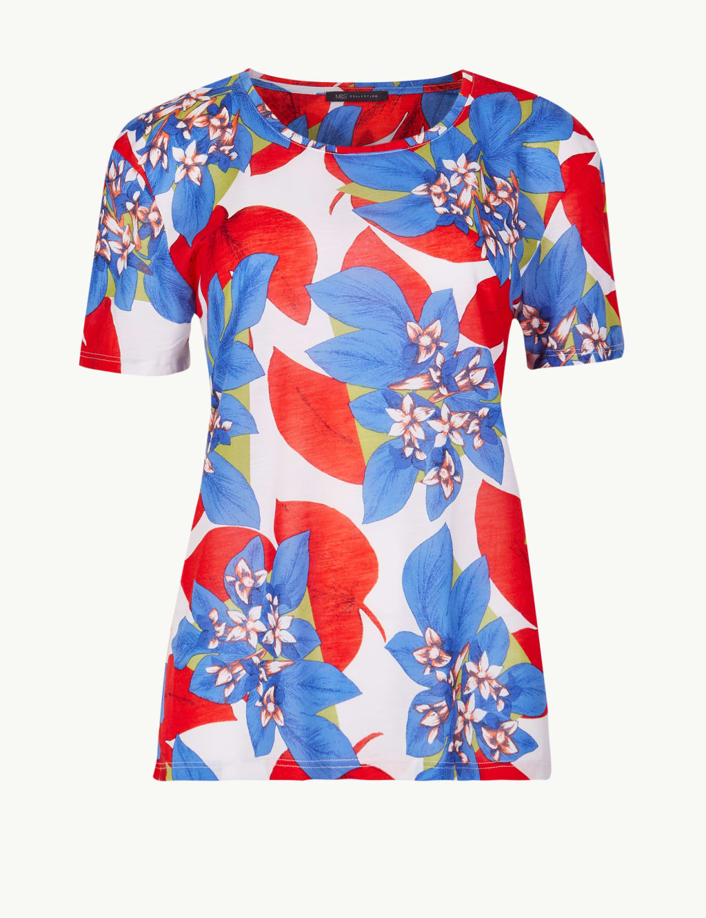 Bold Floral Print Relaxed Fit T-Shirt 2 of 4
